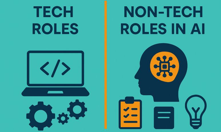 Comparing AI career options for coders and non-coders